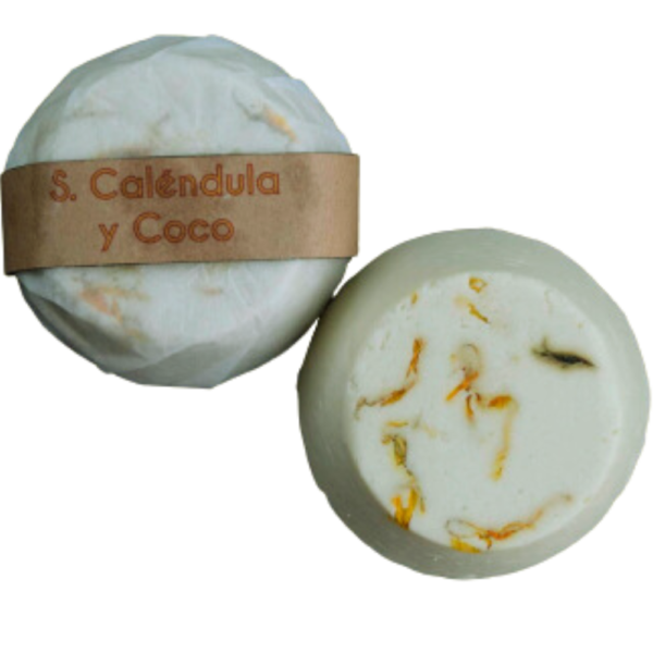 SHAMPOO SÓLIDO CALENDULA Y COCO OUROBOROS